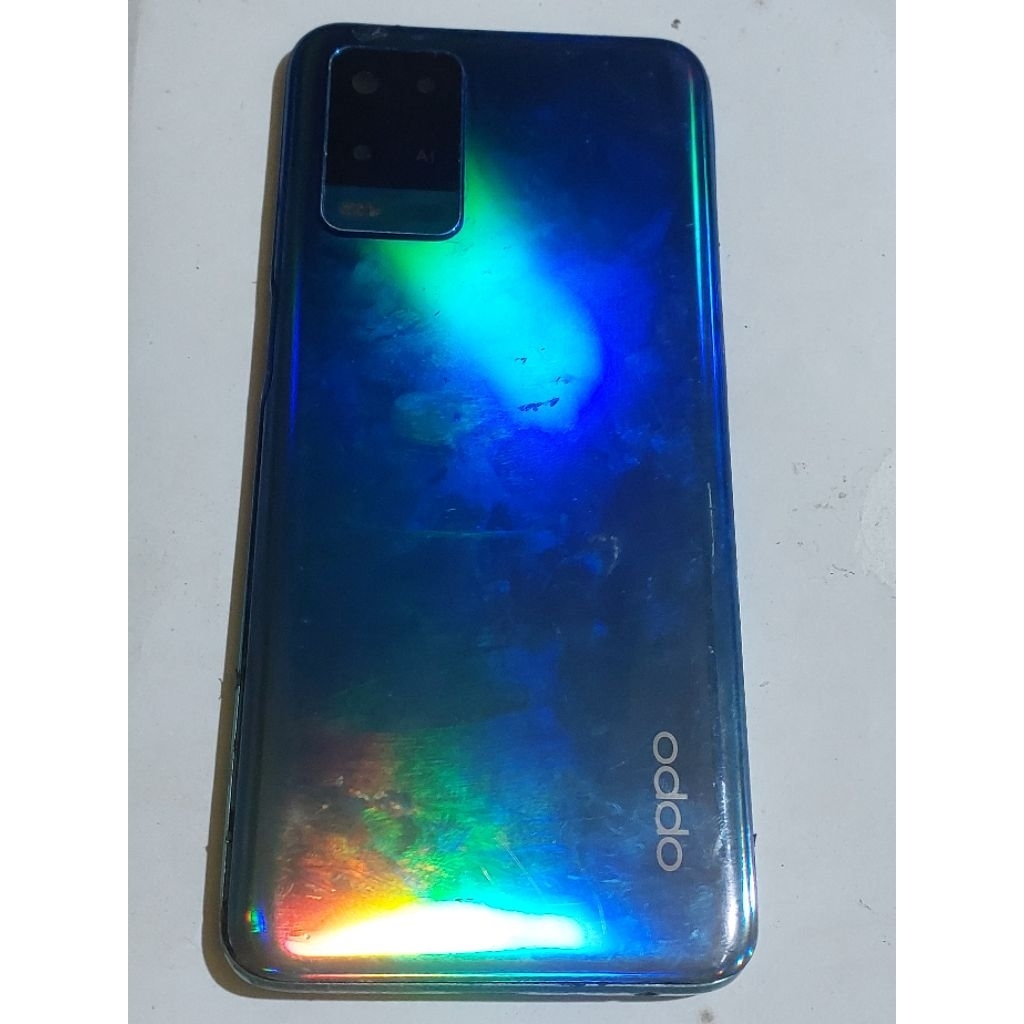 bezel + backdoor oppo a54 second original cabutan