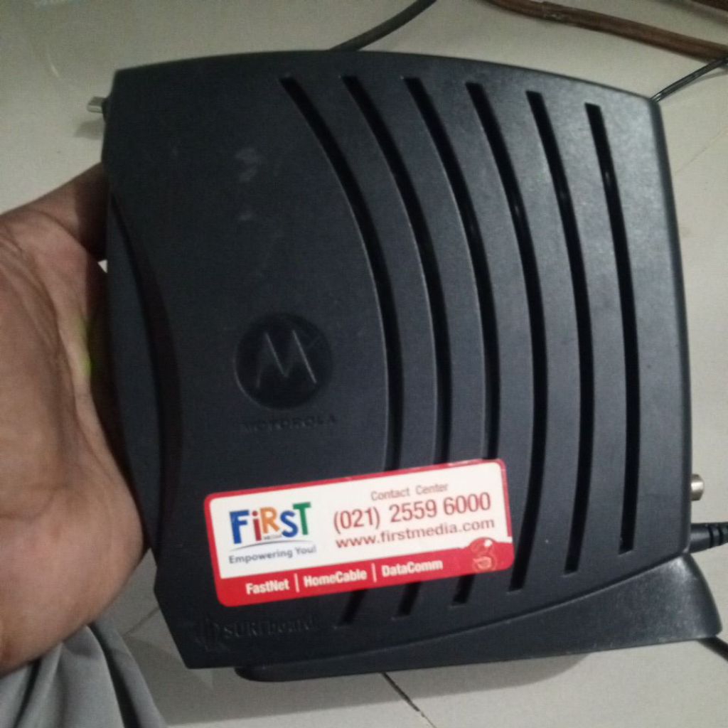 Router  Motorola  Firstmedia