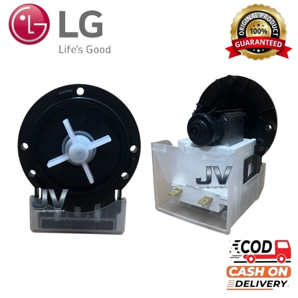 DRAIN MOTOR BPX 2-2L MESIN CUCI LG 1 TABUNG FRONT LOADING | DINAMO DRAIN LG BPX2-2L ORIGINAL