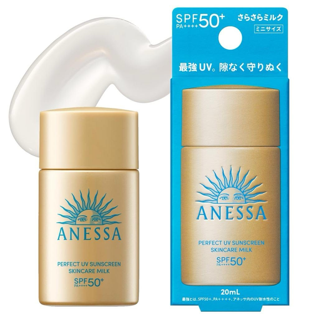 MINI 15 ML Anessa Sunscreen Spray SPF50 PA++++ - Perlindungan UV Maksimal,Tahan Air