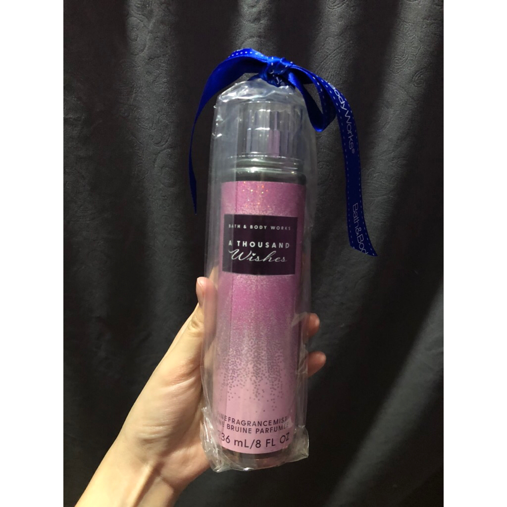 Parfume body mist BBW bath and body works a thousand wishes