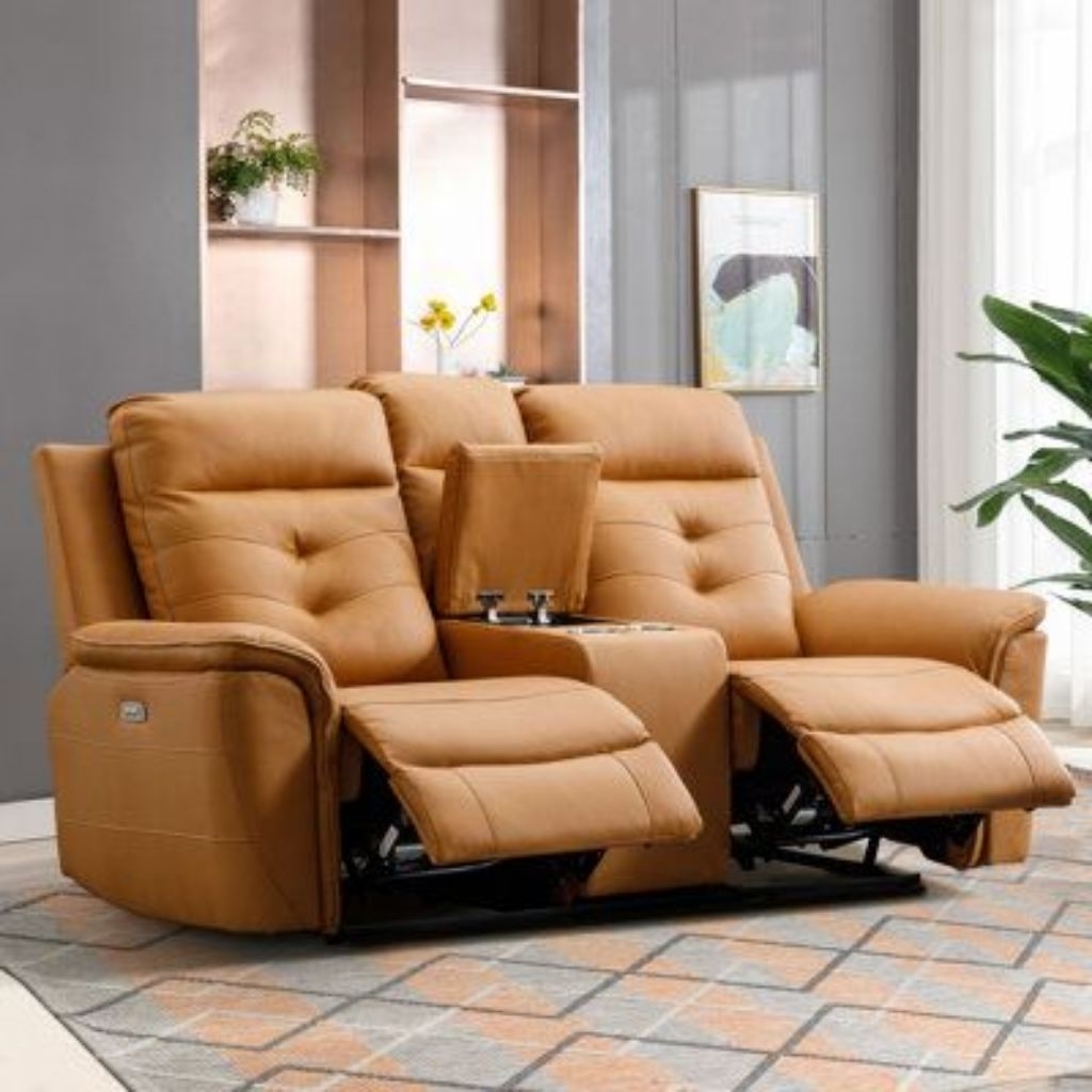 SOFA RECLINER 3 SEATER KULIT PREMIUM by MATA' FURNITURE