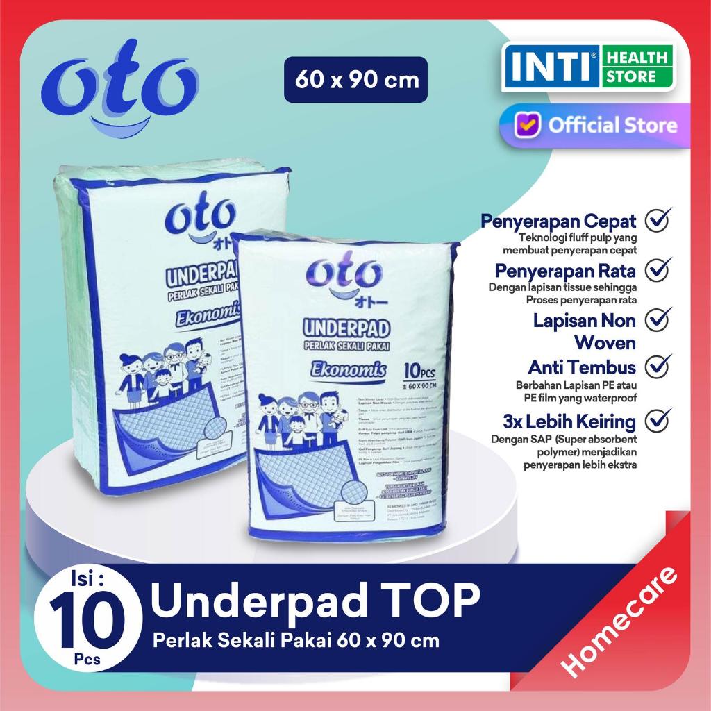 OTO Underpad OTO | Perlak Sekali Pakai isi 10pcs | Underpad