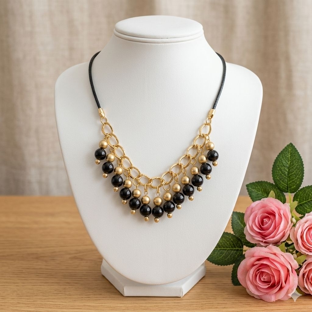 kalung mutiara kalung hijab mutiara hitam kalung sherafina bikin penampilan lebih mewah