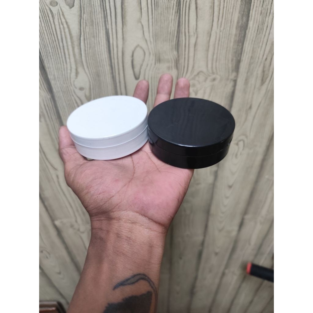 wadah pomade /pot lulur 100gr isi paket /200pcs