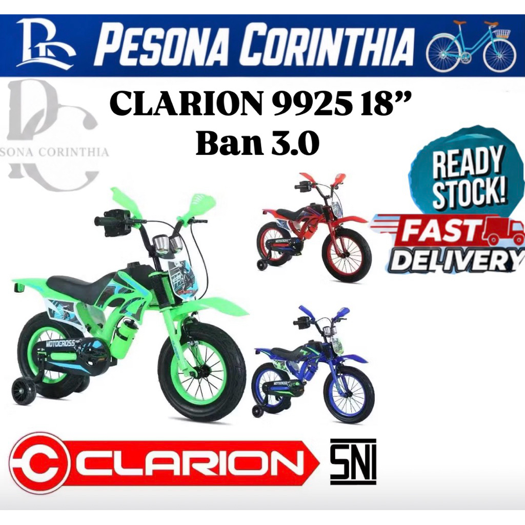 BMX 18” CLARION 9925 BAN 3.0