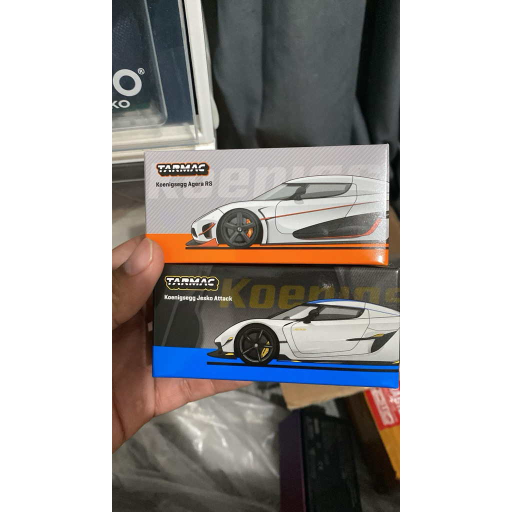 Paket Bundling Tarmac Koenigsegg Agera x Jesko