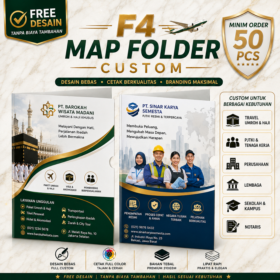 Map Folder F4 Custom Full Color