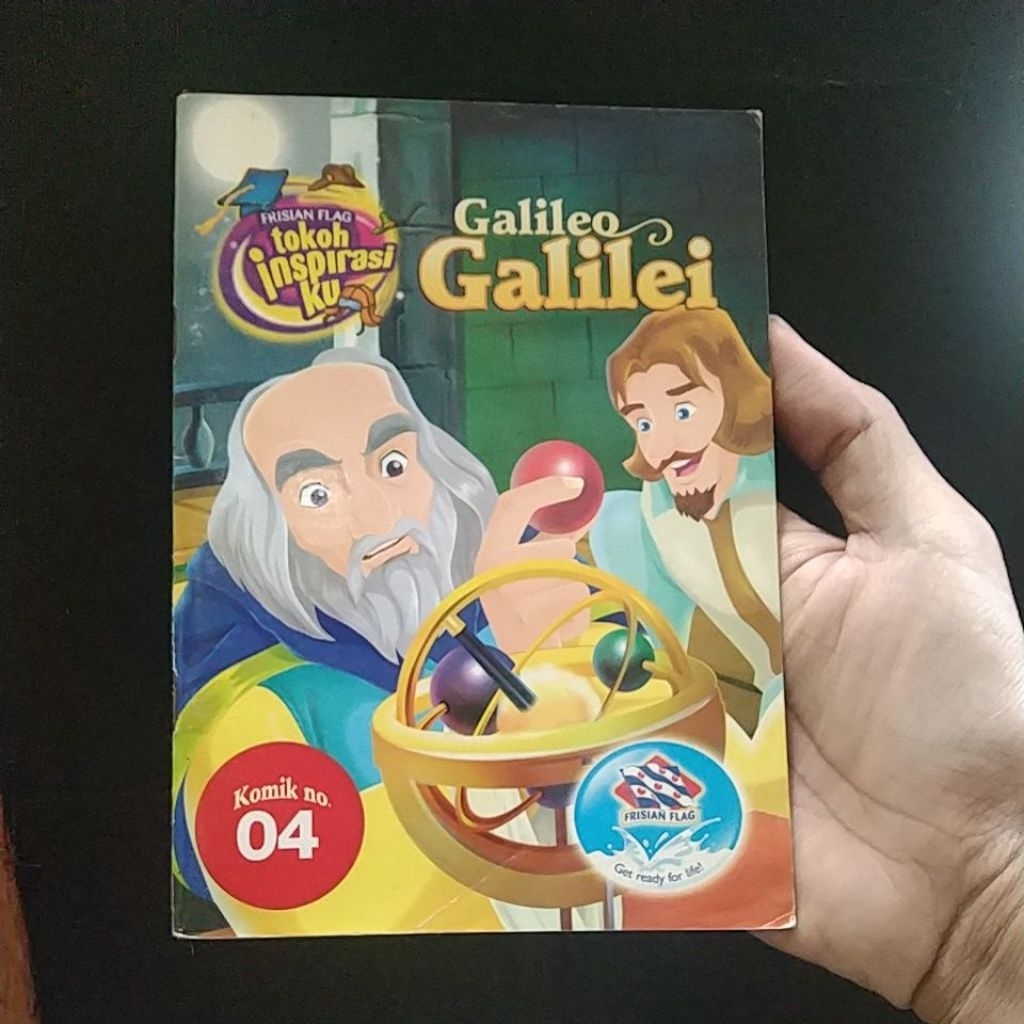 BUKU CERITA KOMIK SUSU FRISIAN FLAG GALILEO GALILEI