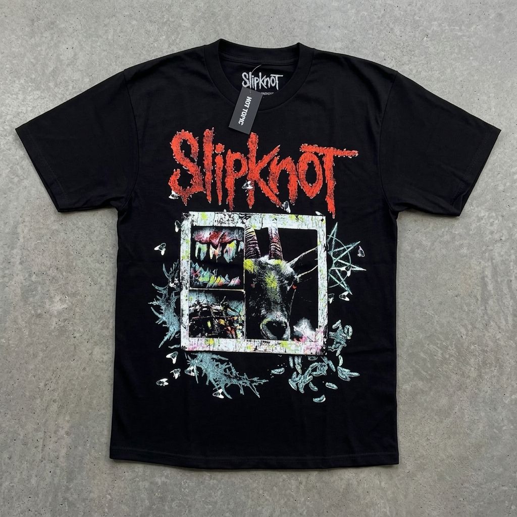 KAOS BAND OFFICIAL SLIPKNOT - MAGGOTS