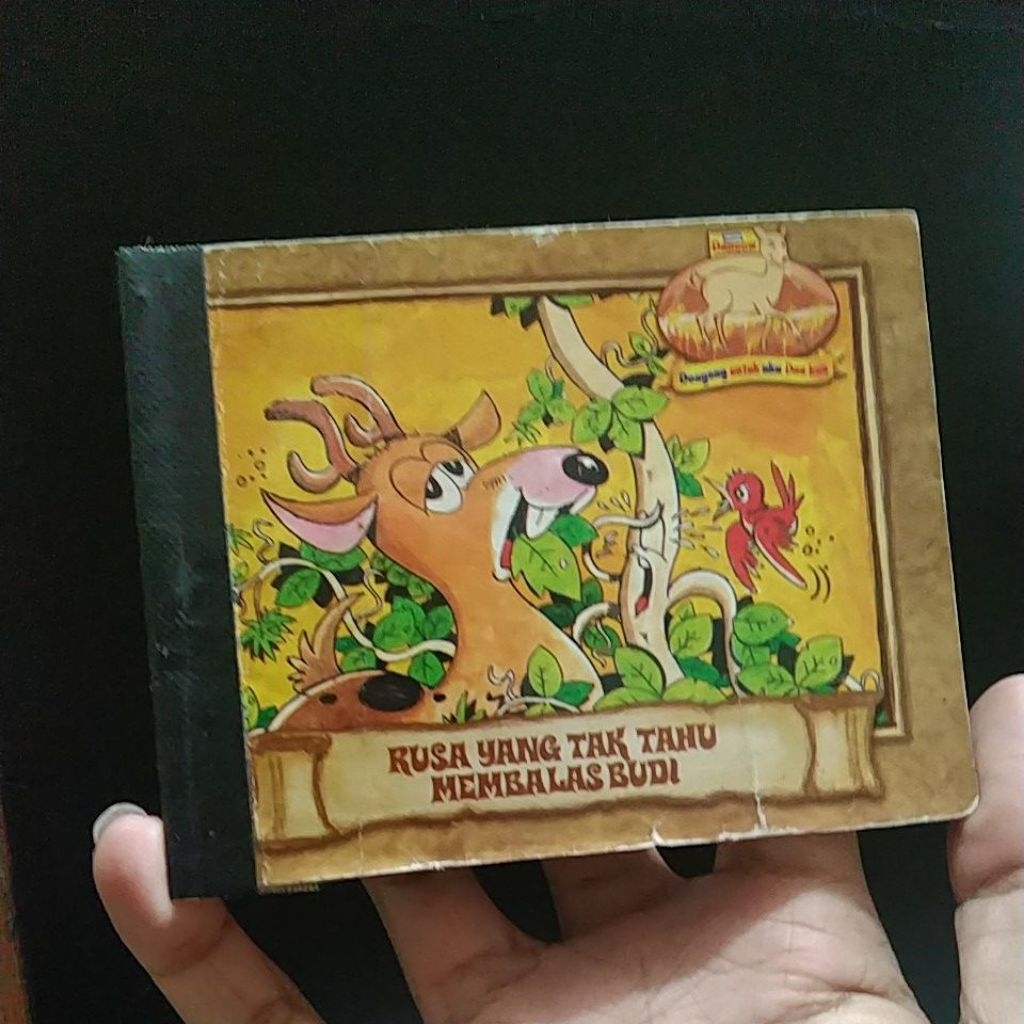KOMIK DONGENG DANCOW RUSA YANG TAK TAHU MEMBALAS BUDI