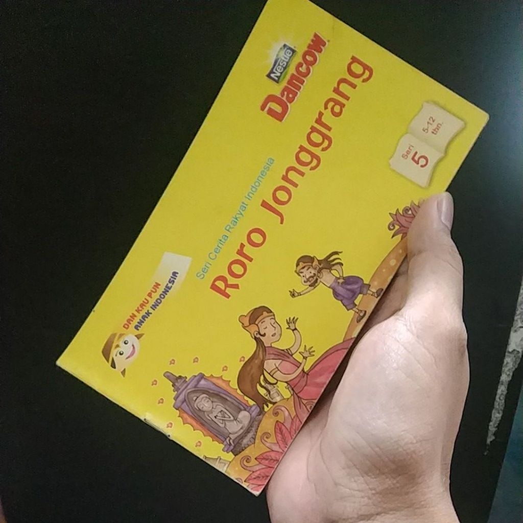 KOMIK DONGENG DANCOW RORO JONGGRANG