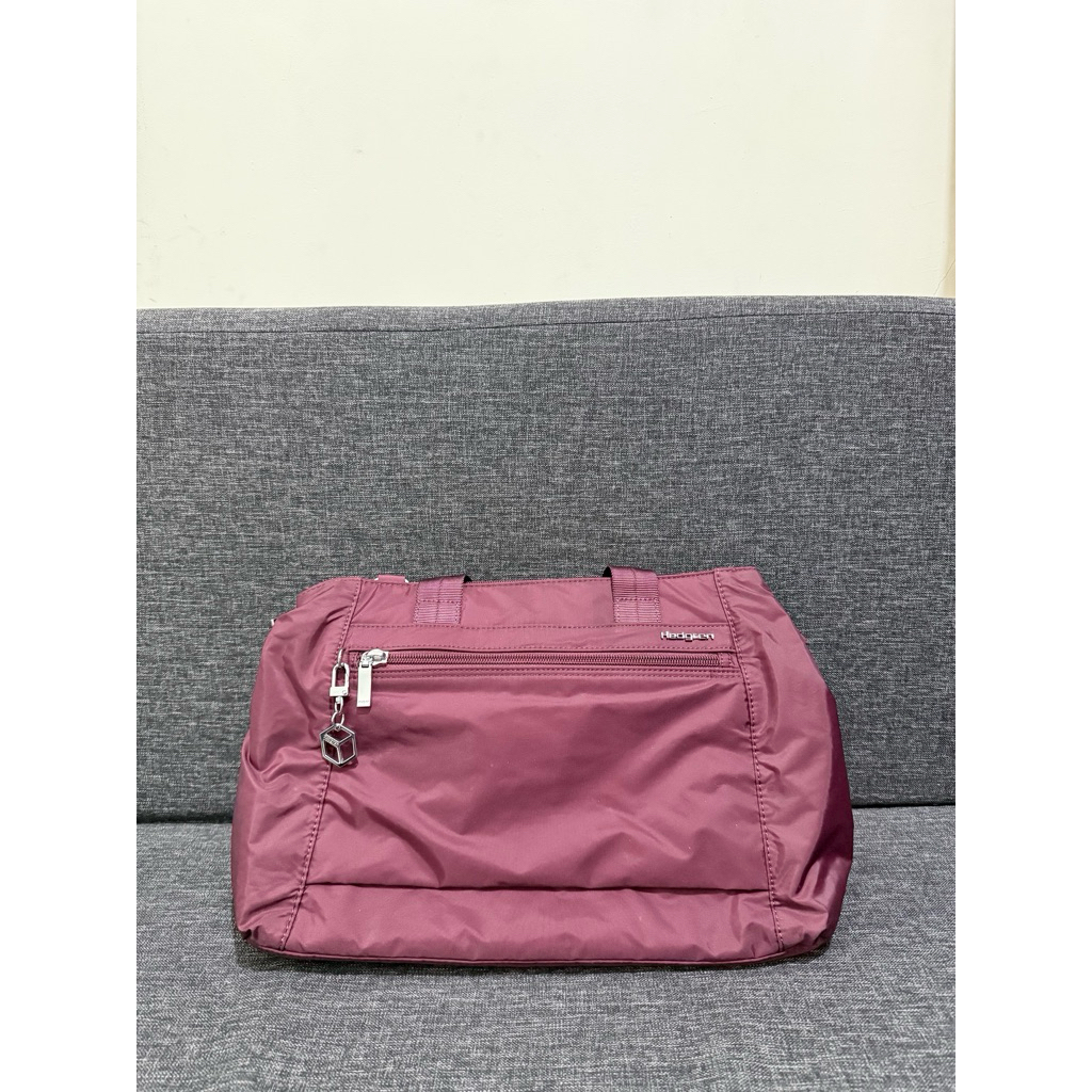 Tas Nylon Hedgren Preloved Selempang Tas Kerja Kuliah Merah