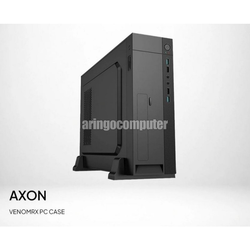 Casing VenomRX AXON SLIM M-ATX - BLACK + PSU