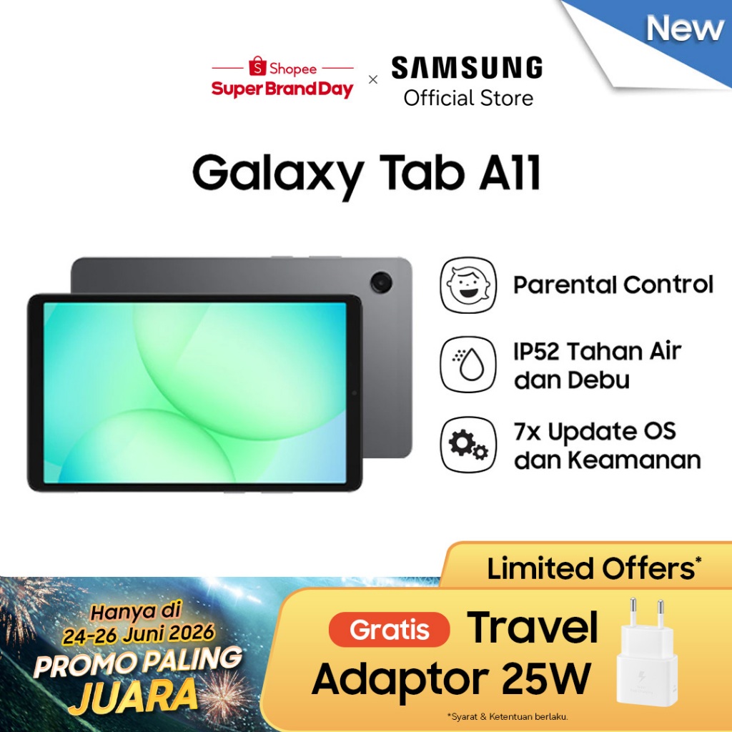 Samsung Galaxy Tab A11 4/64GB - Gray