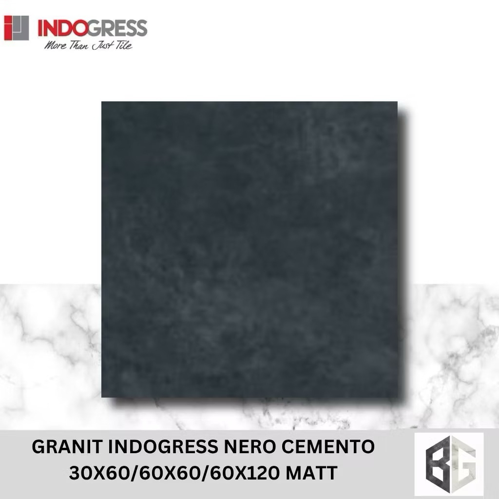 GRANIT INDOGRESS Nero Cemento 30x60 / 60x60 / 60x120 Matt