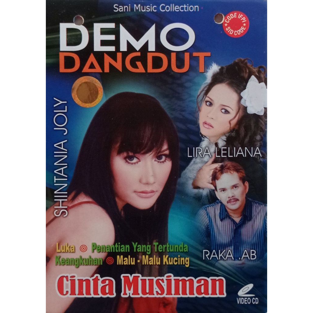 VCD ORIGINAL DEMO DANGDUT (SANI MUSIC COLLECTION)
