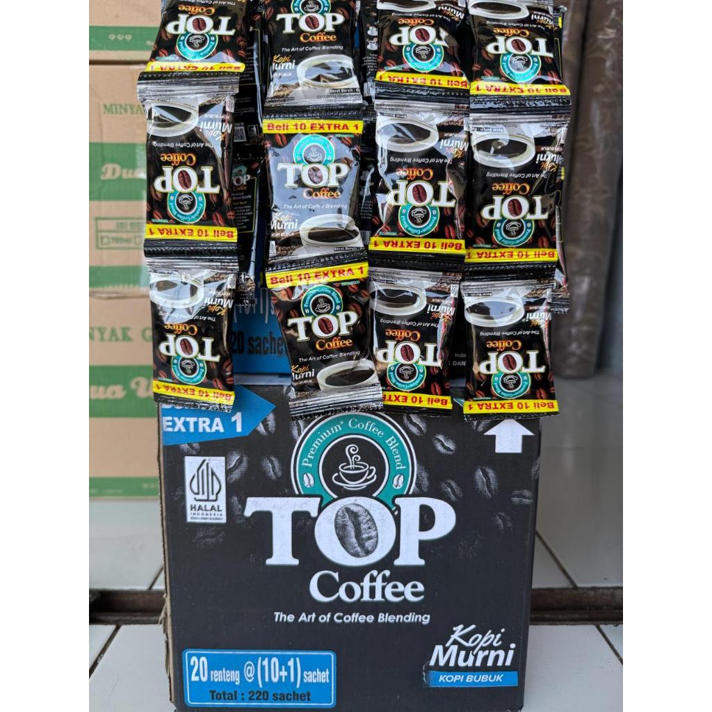 TOP Coffee Kopi Murni 1 Dus / Top Kopi Mini