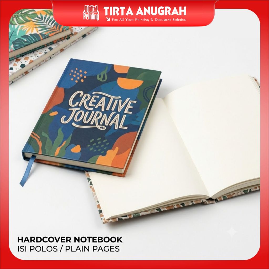 TIRTA ANUGRAH - Notebook Hardcover Custom A5 / Cetak Hardcover A5 / Diary Hardcover A5