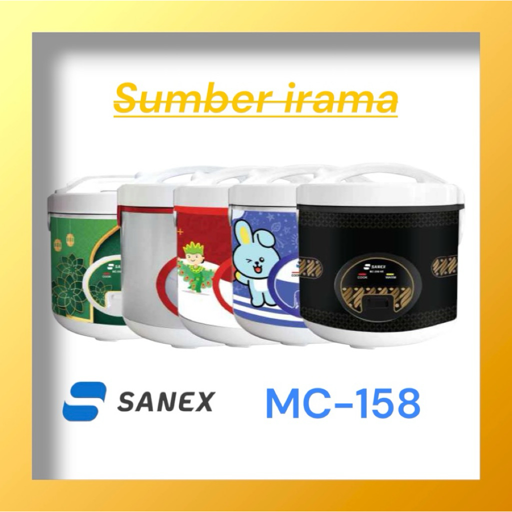 [BISA COD] (TOKO BARU DIJAMIN AMANAH) MAGIC COM SANEX / SANEX MC158 / SANEX MC 158 / SANEX MC-158 / 