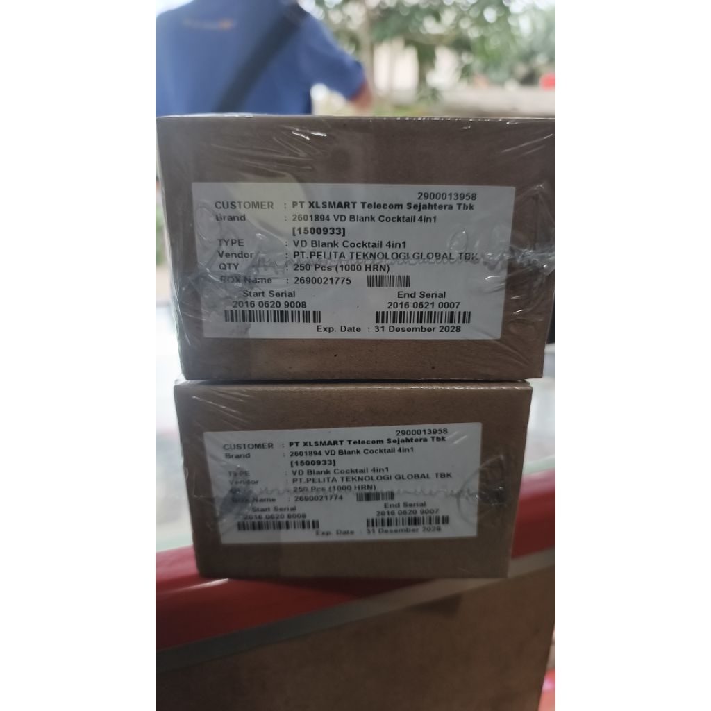 Voucher Kosong SMARTFREN 4in1 - Bisa Diisi Kouta Nasional, Bahan Kuat, Rekomendasi untuk Konter