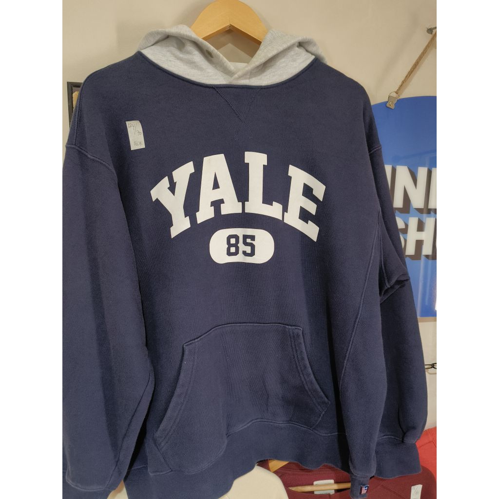 crewneck hoodie second yale