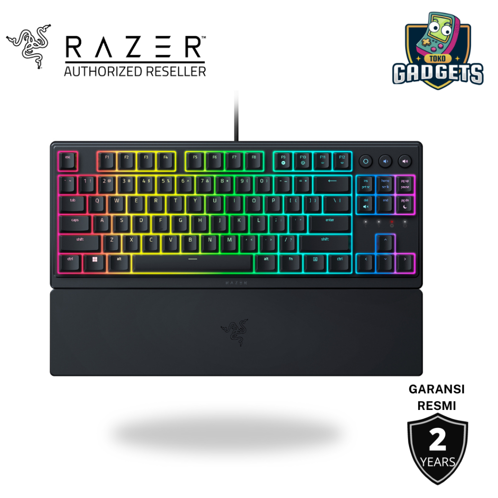 Razer Ornata V3 Tenkeyless - Low-profile RGB Tenkeyless Mecha-membrane