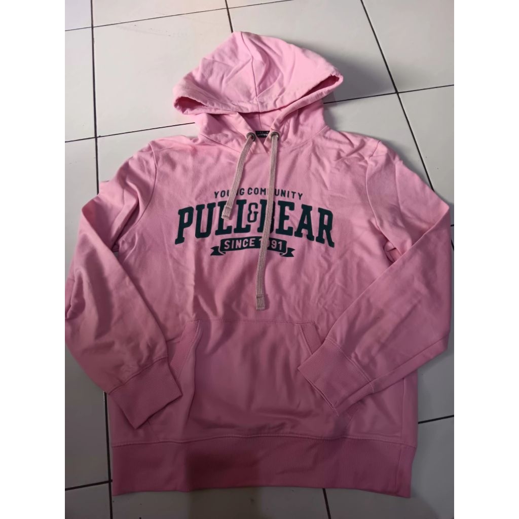 Jaket Hoodie Pull & Bear Original
