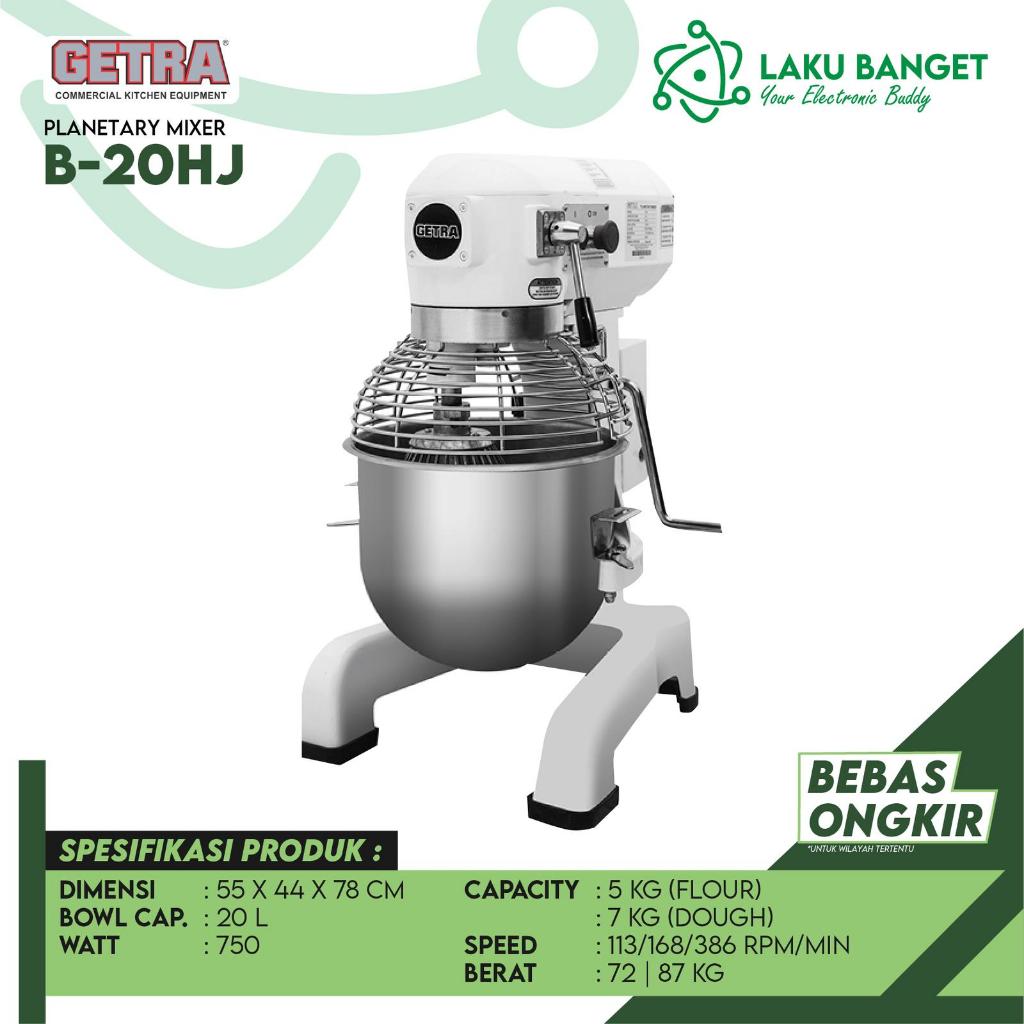 Planetary Mixer 20 Liter Getra B-20HJ / Mixer Getra B 20HJ / B20HJ