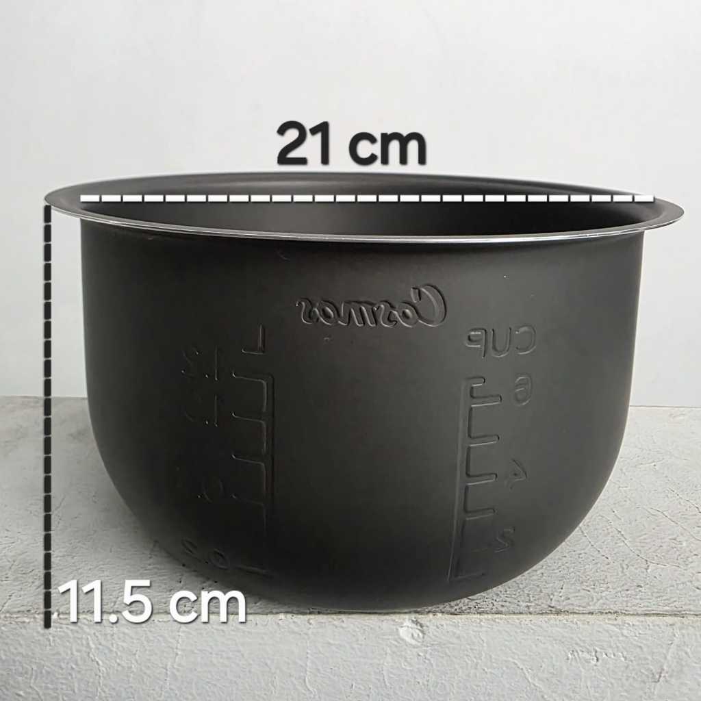 Panci (Innerpan) Magicom COSMOS ORI Type Crj 6803 6028 CRJ 1803 CRJ CRJ 6807 CRJ 3012 ukuran 1,2L Ha