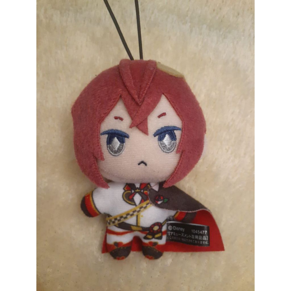 ganci keychain doll disney twisted wonderland ori asrama Hearslabyul riddle asrama ace merah/ace Ore