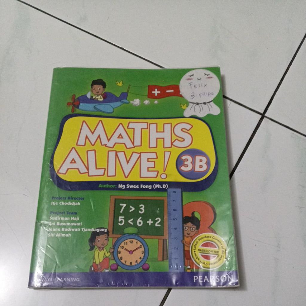 Buku maths alive 3B