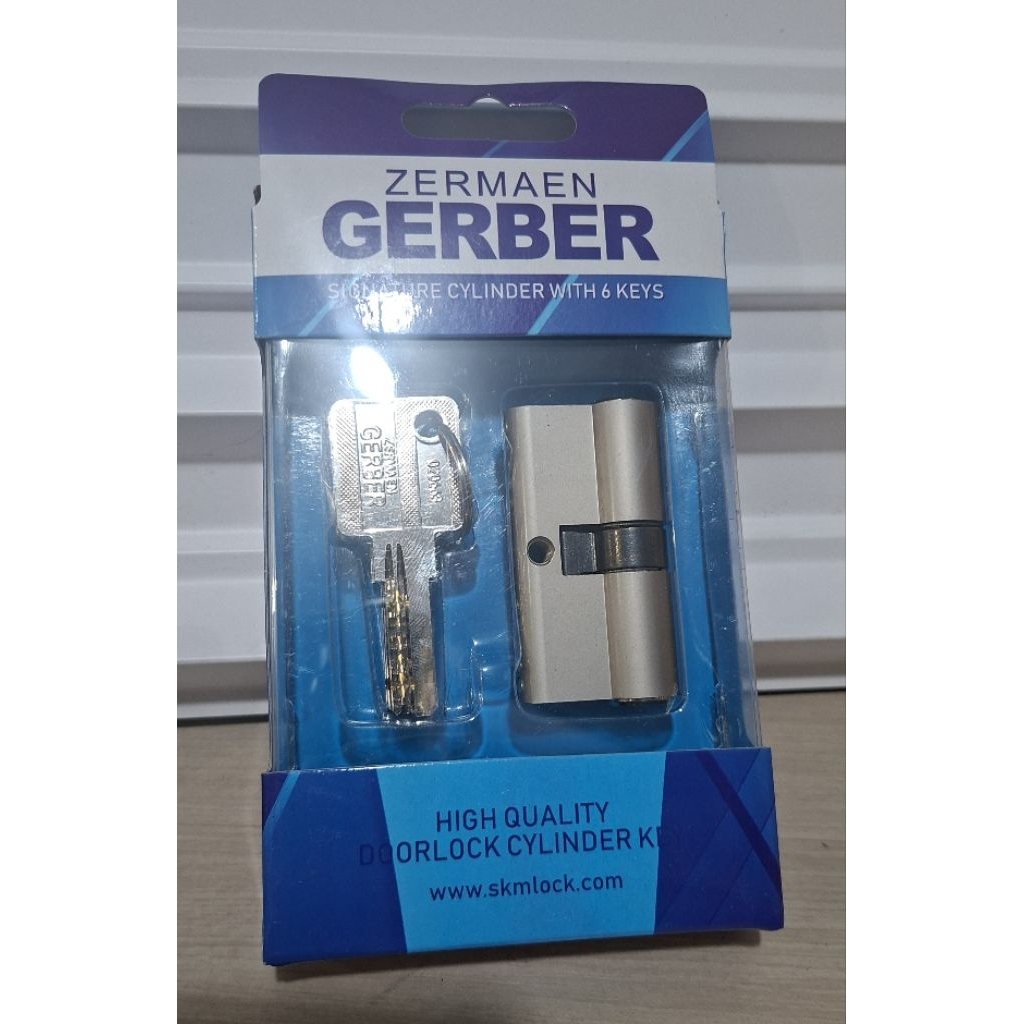 Gerber cylinder kunci LBX-850 / silinder kunci pintu 5 anak kunci