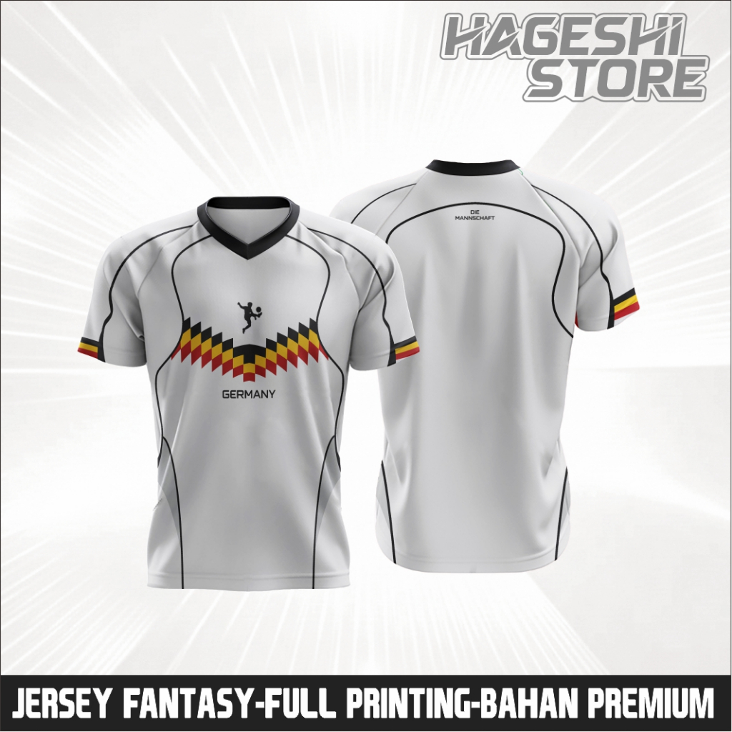 Jersey fantasy jerman spesial edition putih