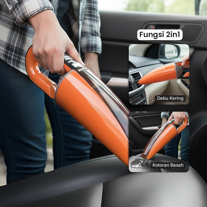 MAXIMUS Vacuum Cleaner Mobil Wet & Dry 95 Watt