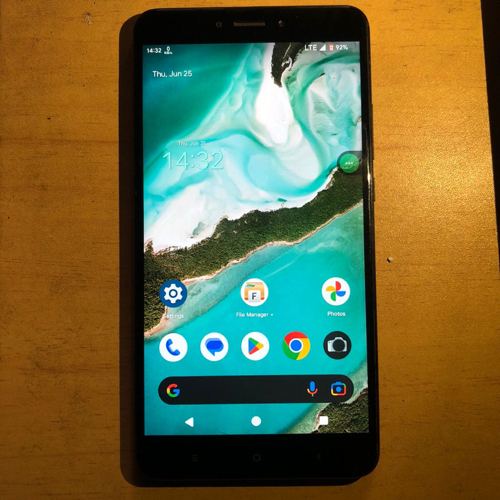 Hp Xiaomi Mi Max 2 4/128gb custom rom Andro id 13 pixel experience
