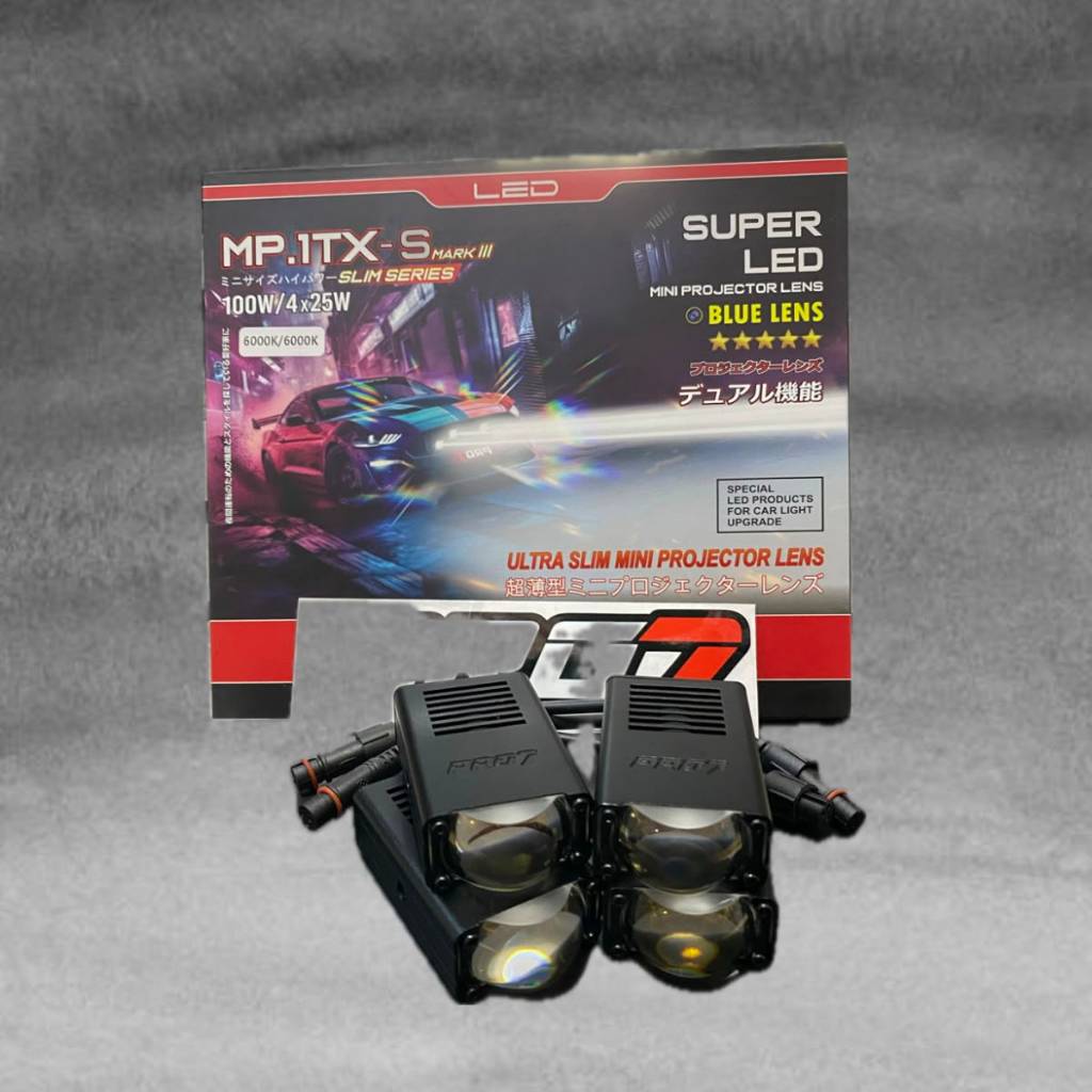 LASER LED PRO7 / MINI PROJIE PRO7 / LASER LED 1 MATA SLIM / BILED PRO7 / PRO7 MP.1TX-S MKIII