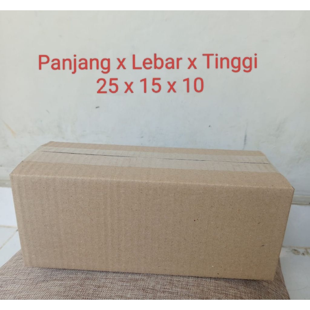 Kardus Packing 25x10x10