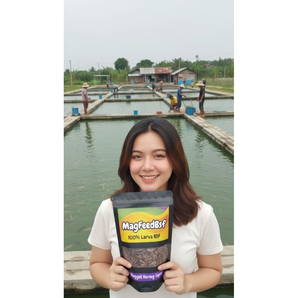 MAGGOT KERING BSF 100gram