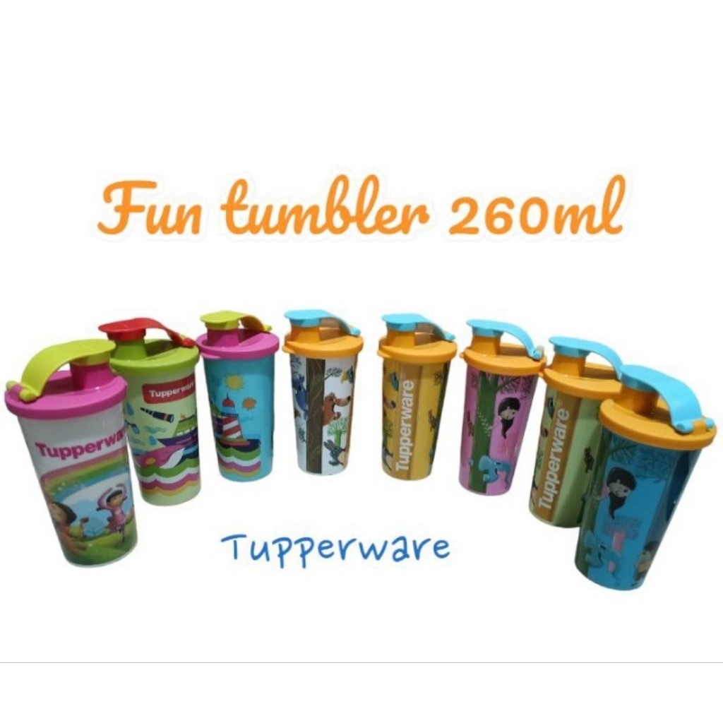 fun tumbler Tupperware 260ml (1)