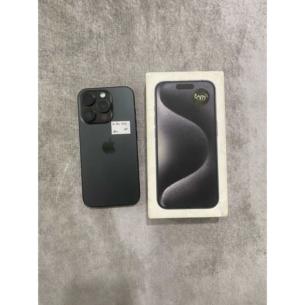 iphone 15 pro 256 ibox second lengkap