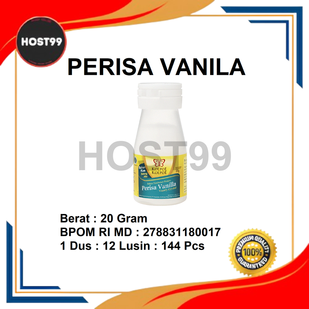 PERISA VANILLA VANILLIE CRYSTAL KOEPOE KOEPOE 20GR