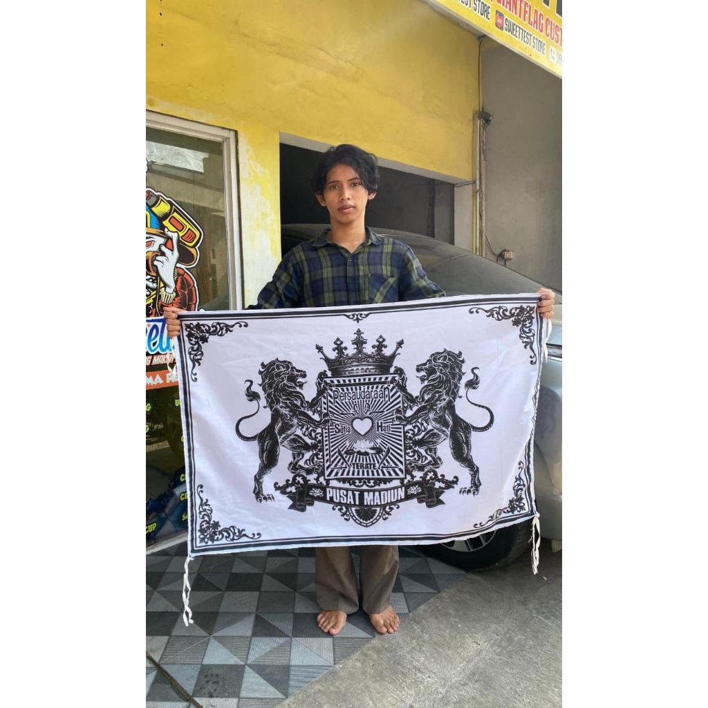 PDOMO + BENDERA PSHT, BENDERA PRINTING PSHT, BENDERA PSHT, FLAG PSHT, GIANTFLAG PRINTING PSHT, LOGO 