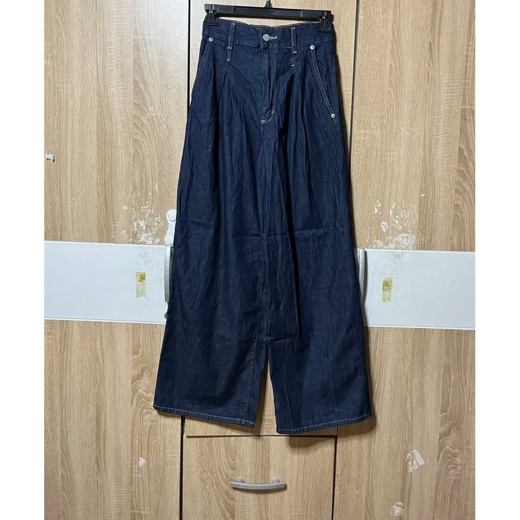 Preloved kulot GU jeans Uniqlo denim
