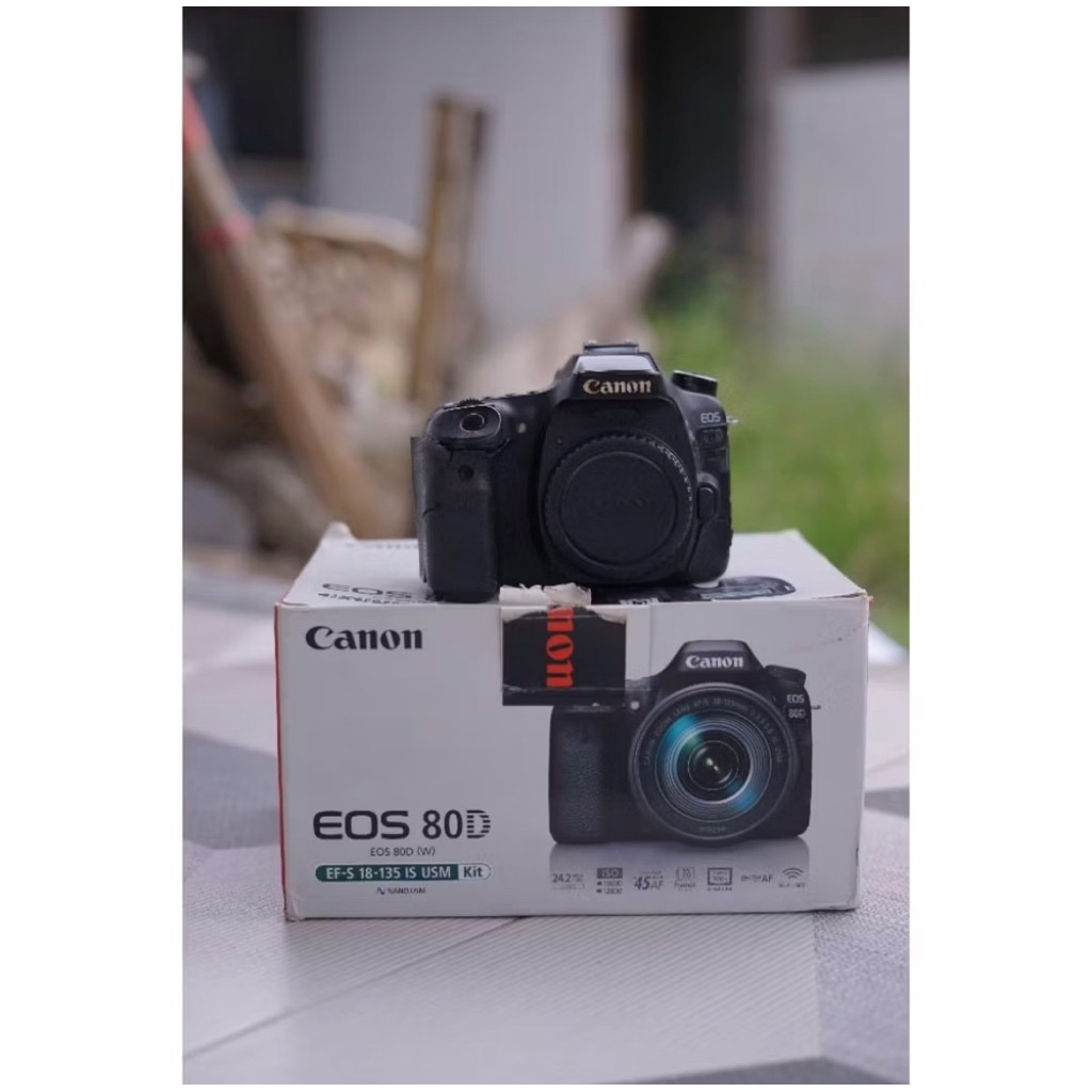 CANON EOS 80D Second Body Only Lengkap