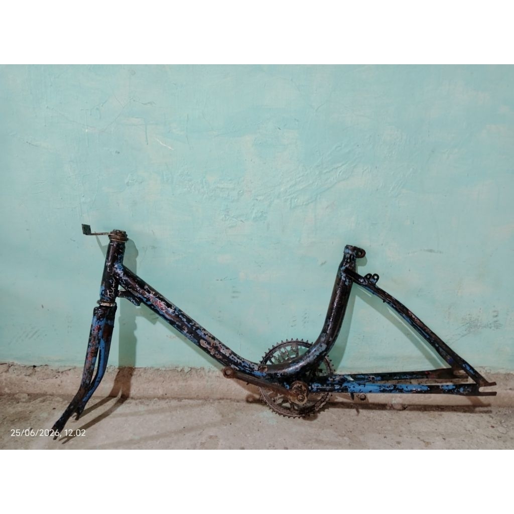 frame minion ukuran20, frame sepeda minion ukuran 20 inch (foto asli)