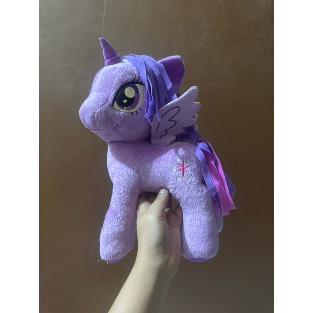 Boneka Karakter My Little Pony Twilight Sparkle size 32cm Original / Boneka Twilight Sparkle My Litt