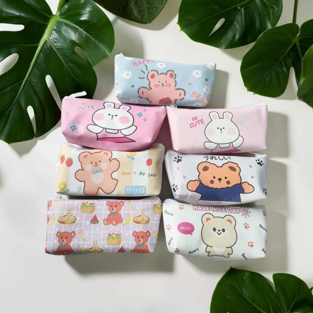 Tepak pensil perahu/tepak pensil bear