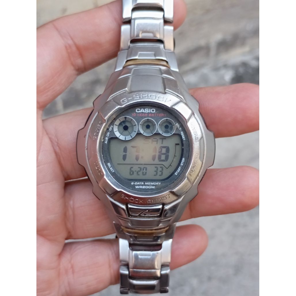 casio g shock g 7100 bahan minusan second bekas original