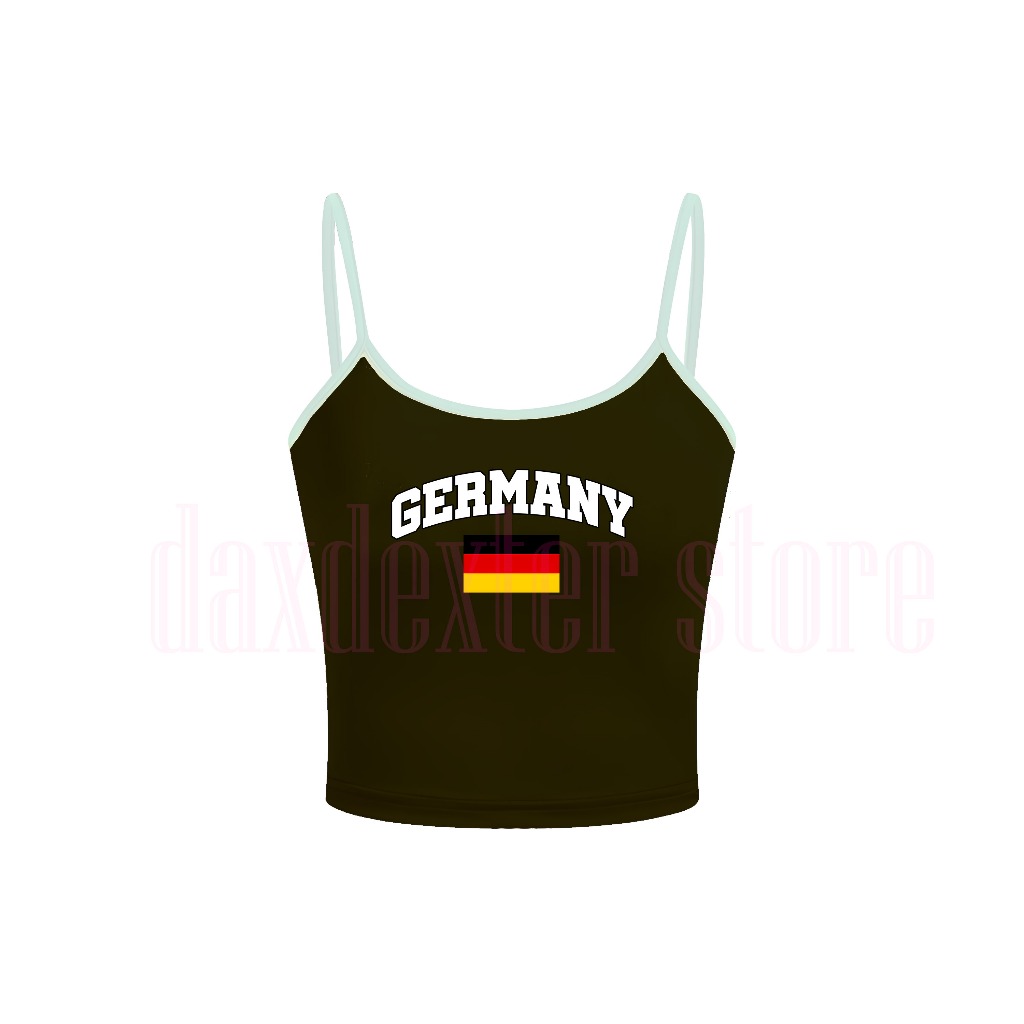tank top tali two tone Germany y2k tee